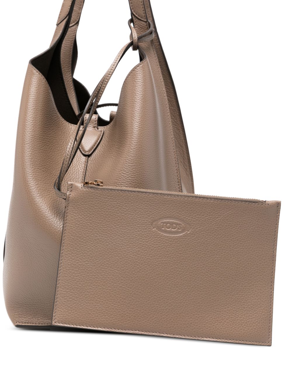 Tod'S T Timeless Shopping Bag In Leather