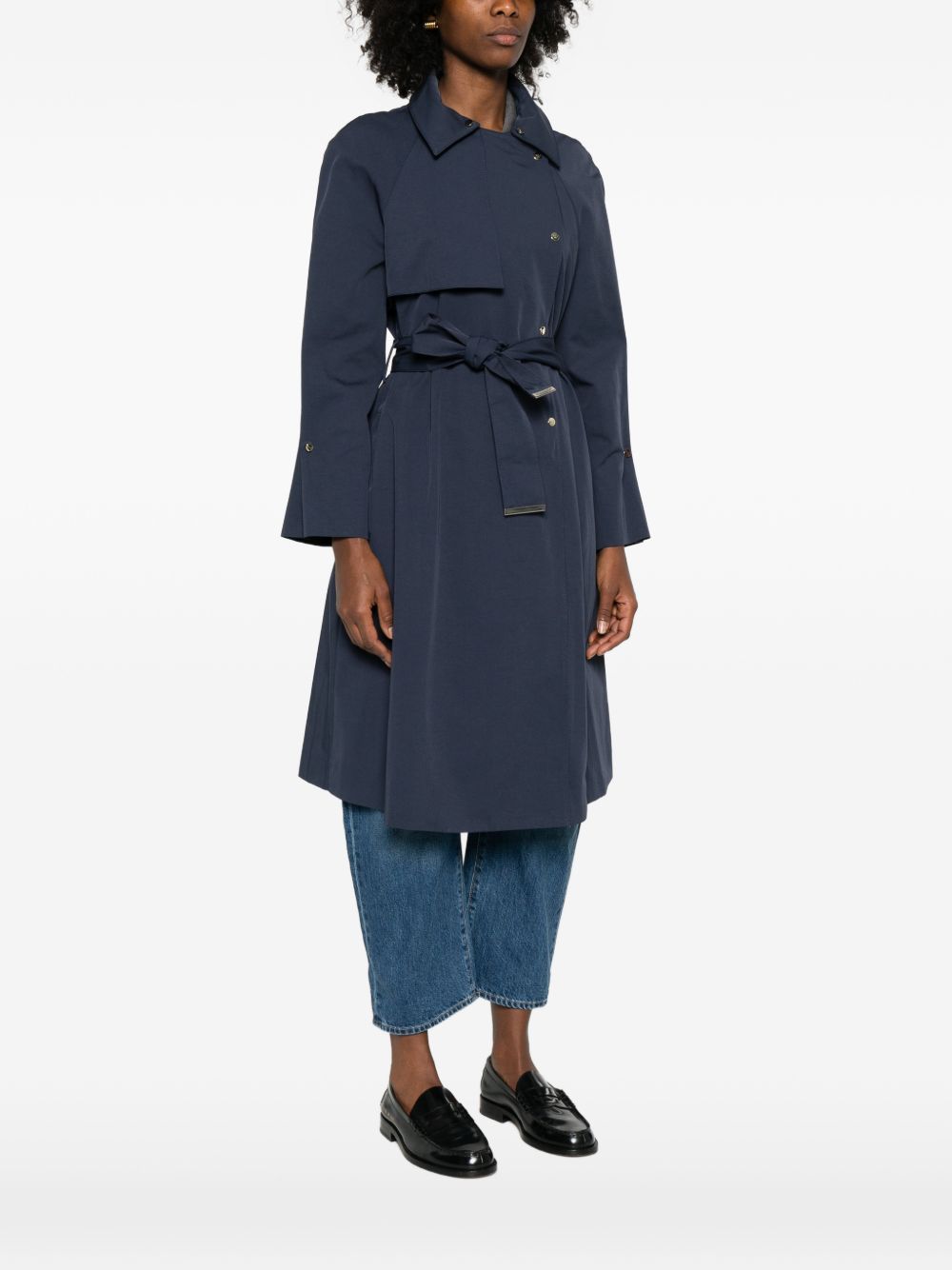 Emporio Armani Coats Blue