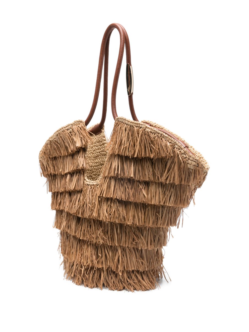 Zimmermann Goldentime Medium Fringe Tote