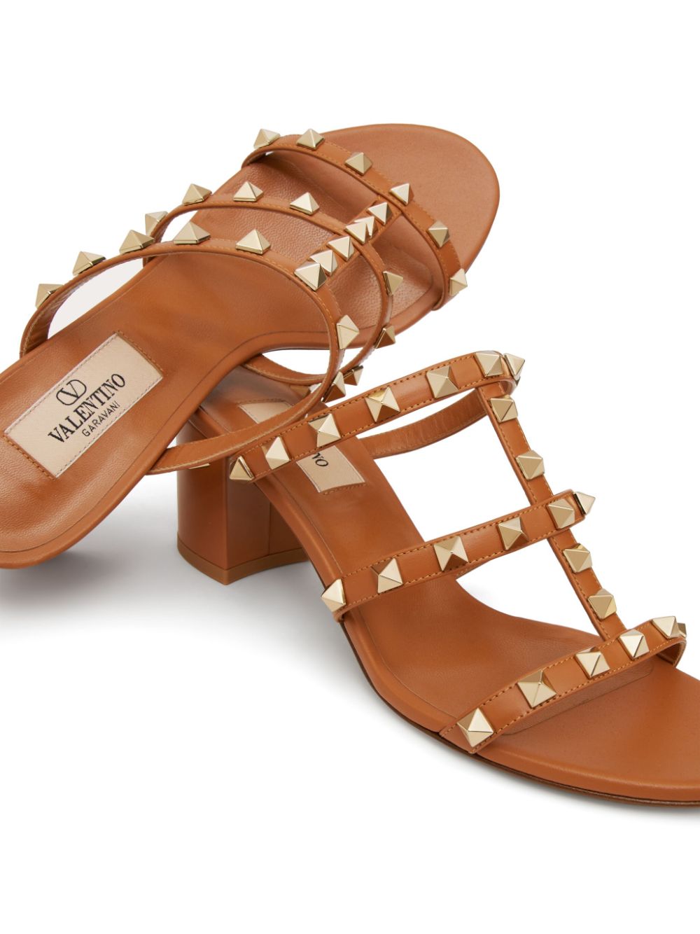 Valentino Garavani Sandals Leather Brown