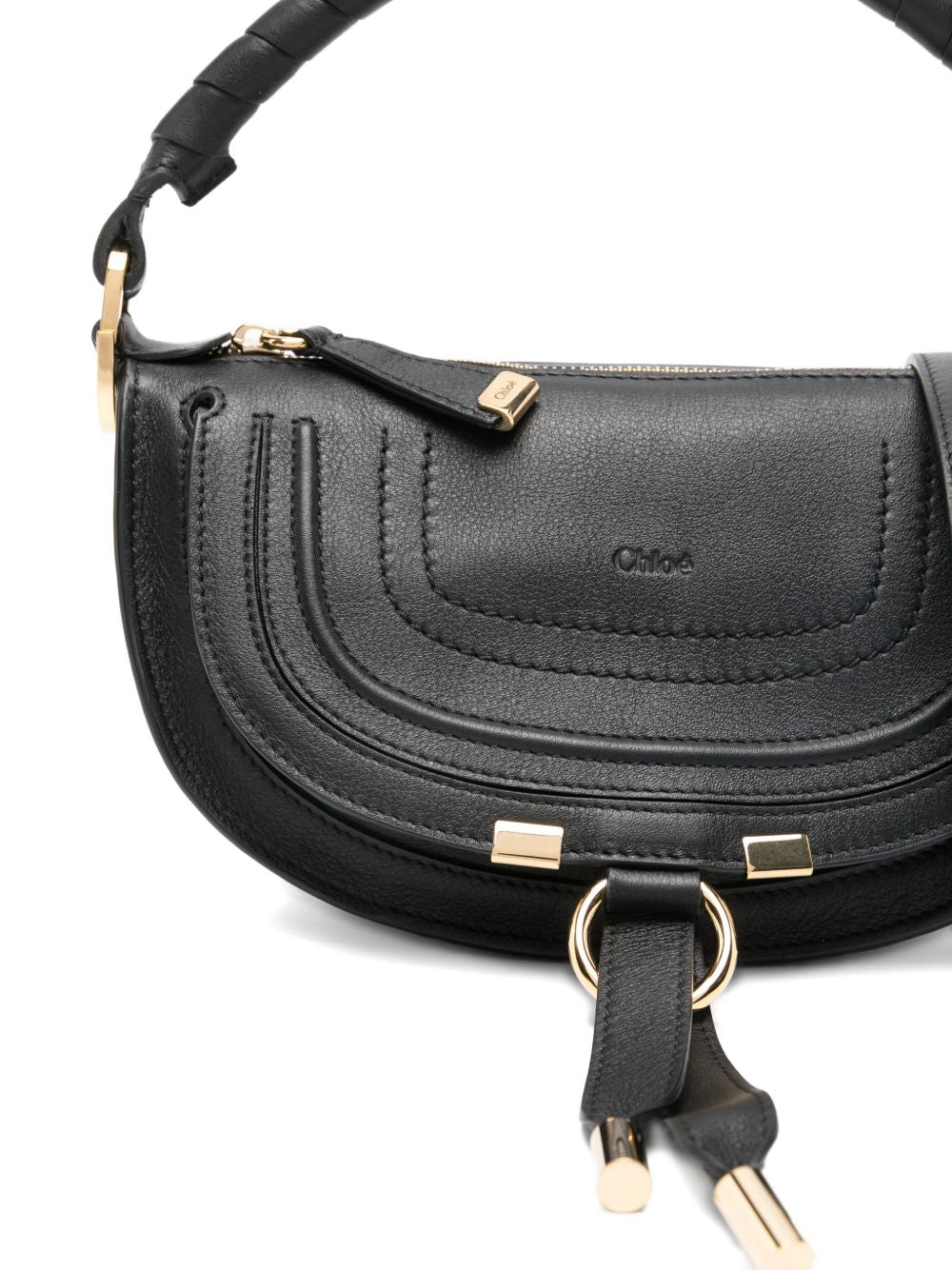 Chloé Marcie Mini Shoulder Bag In Soft Leather