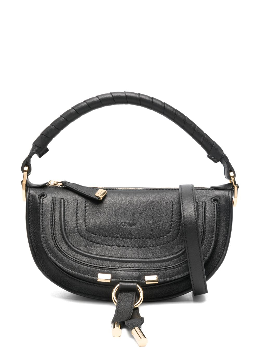 Chloé Marcie Mini Shoulder Bag In Soft Leather