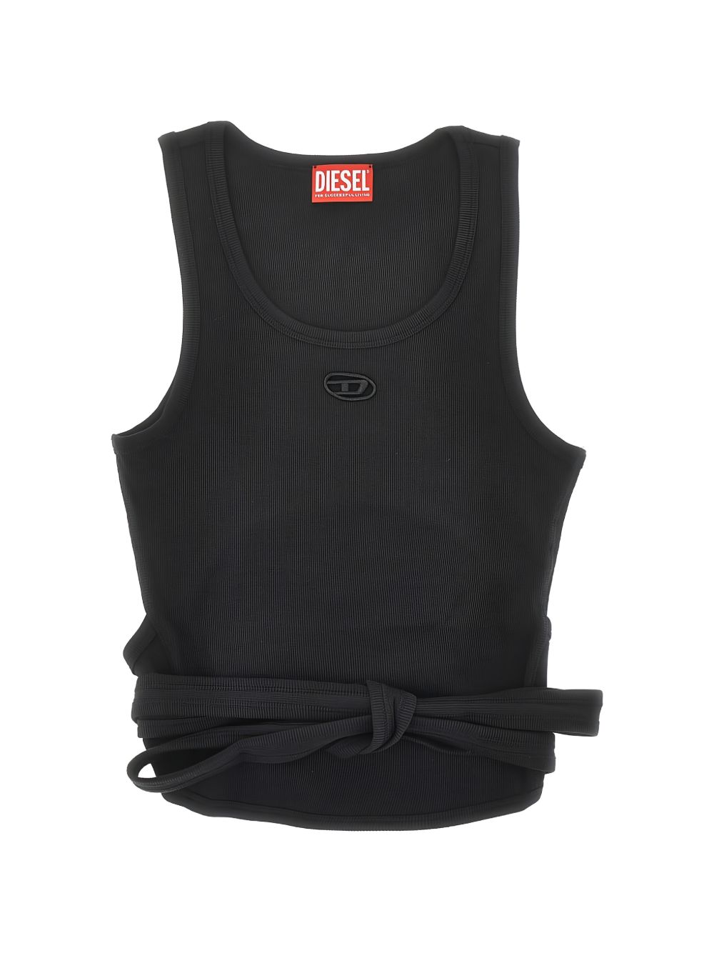 Diesel Tie-Detail Tank Top