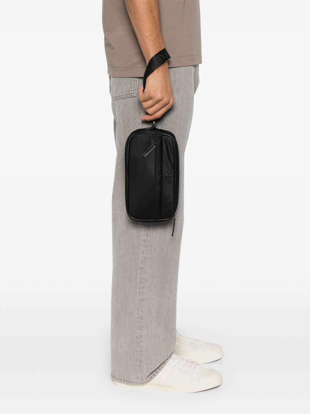 Emporio Armani Exclusive Asv Recycled Nylon Washbag