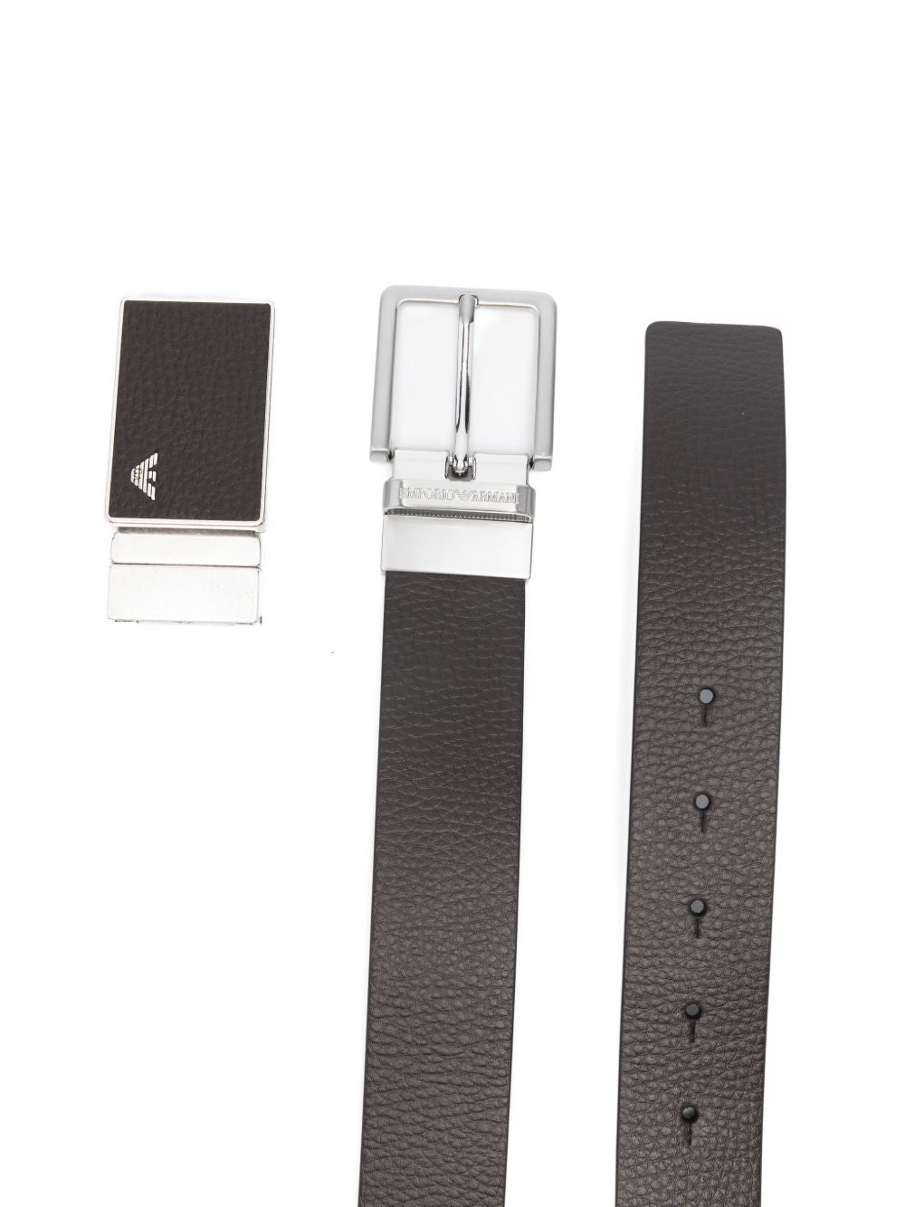 Emporio Armani Exclusive Reversible Leather Belt