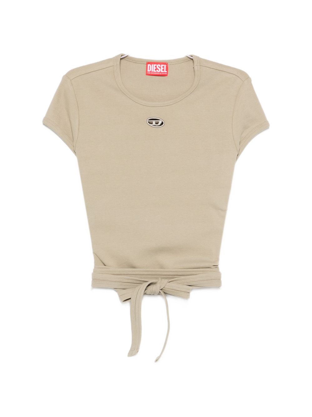 Diesel T-Bunny-Tail logo tie tank top