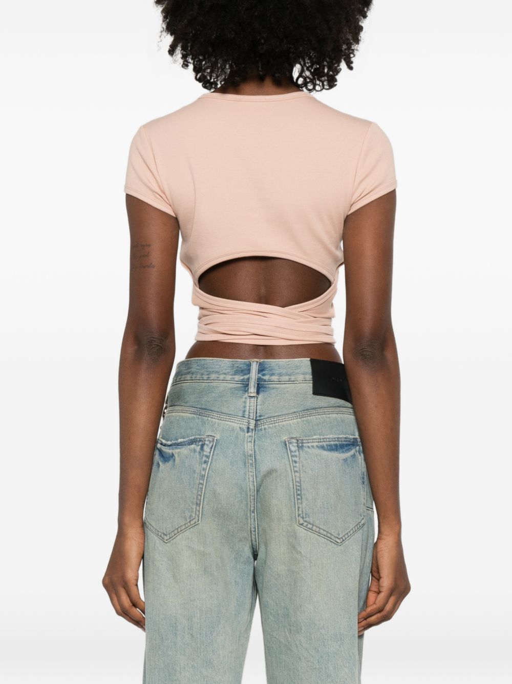 Diesel T-Bunny-Tail logo tie tank top