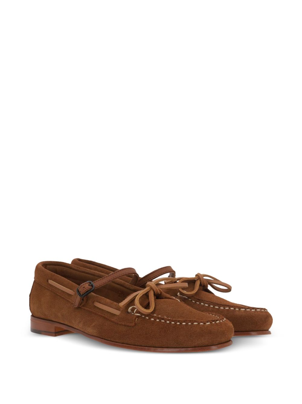 HEREU Flat shoes Brown