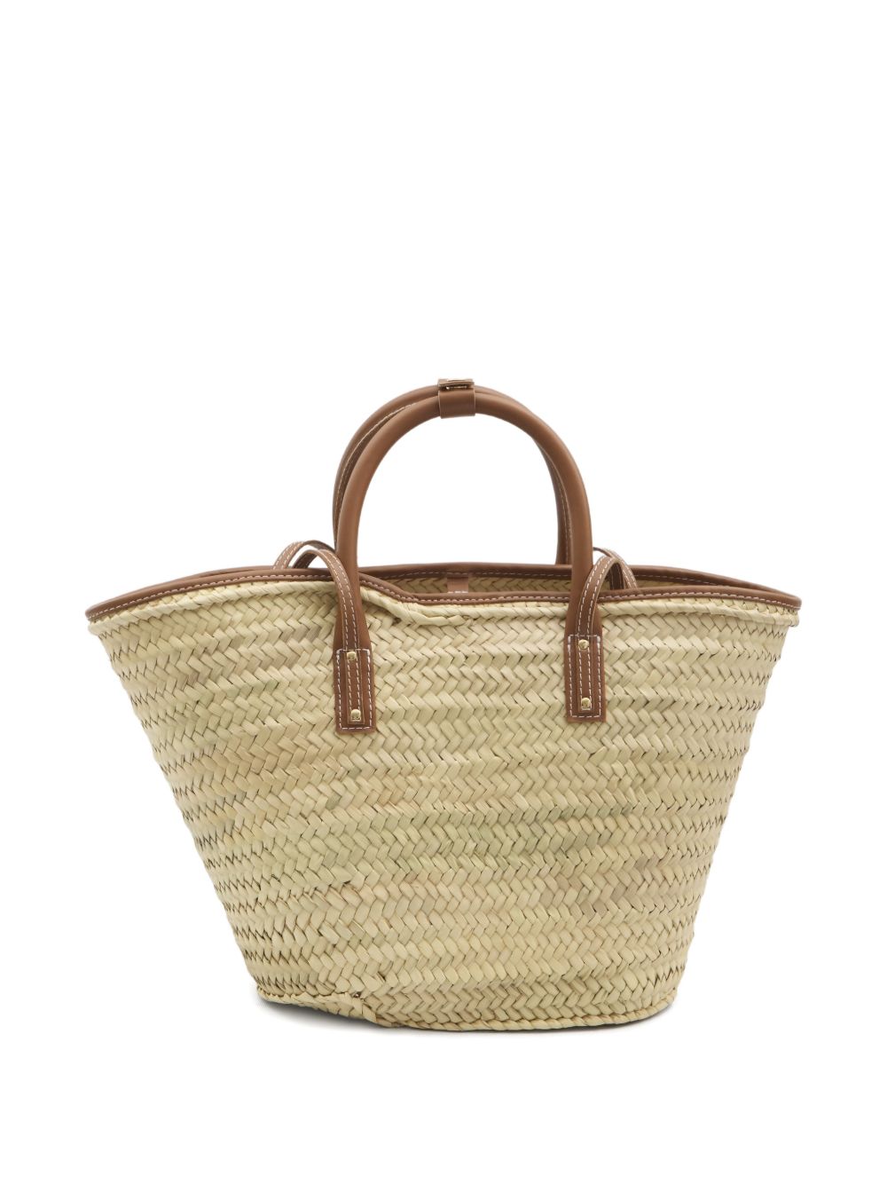 Jacquemus Le Panier Soli rafia basket bag
