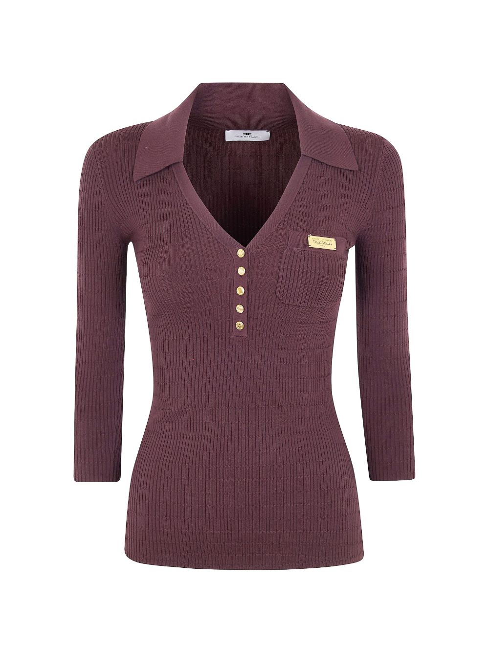 Elisabetta Franchi Sweaters Brown