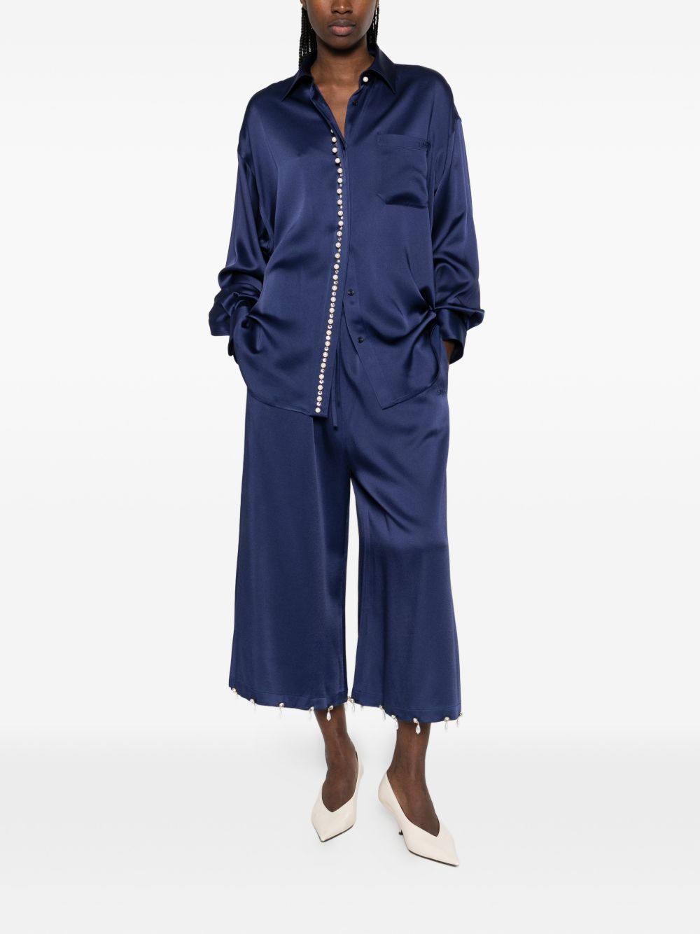 Stella McCartney Trousers Blue