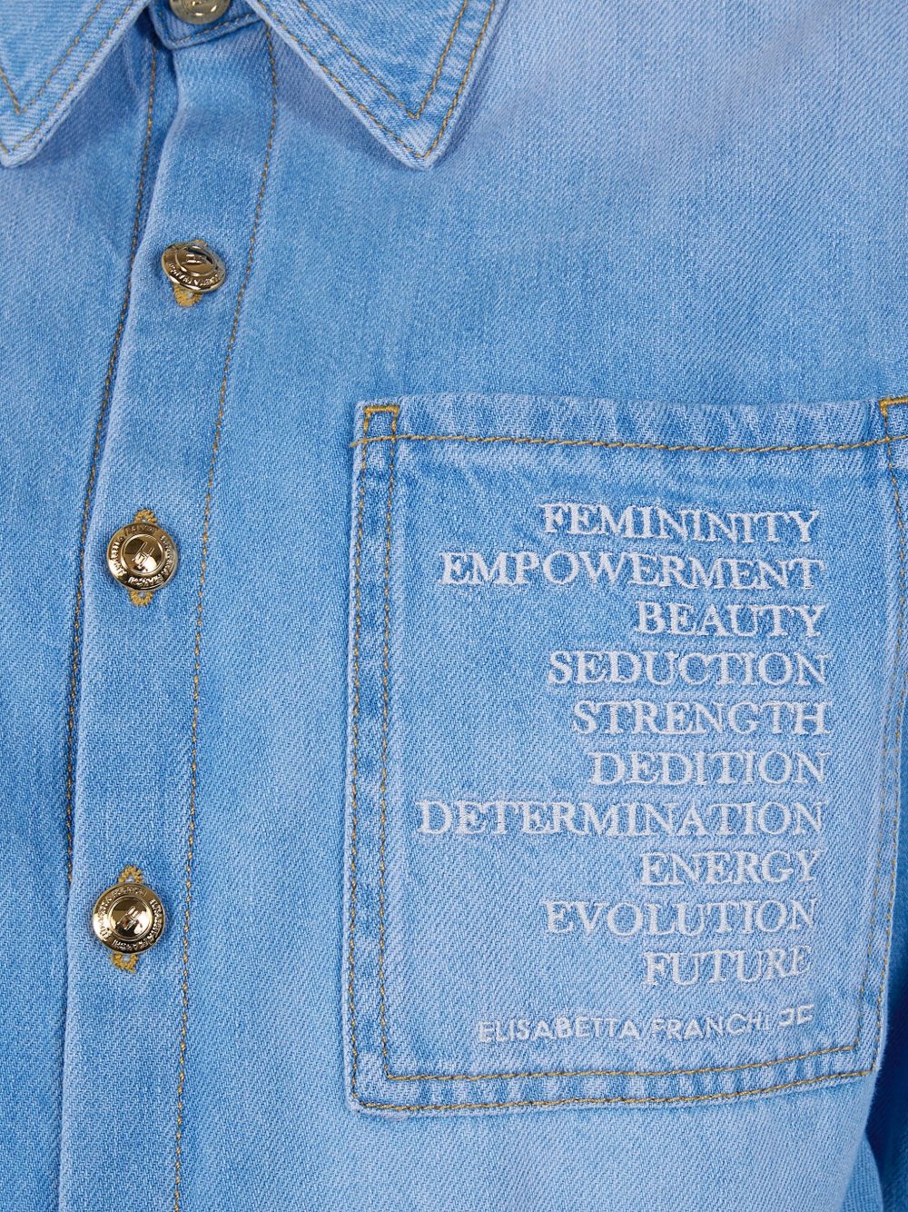 Elisabetta Franchi Dresses Clear Blue