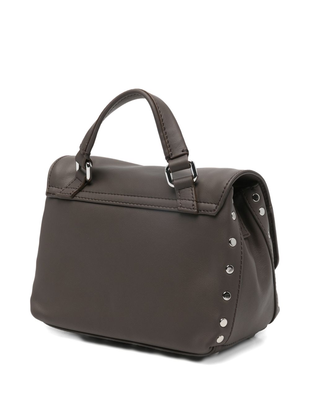 Zanellato Postina® Baby Bag In Smooth Brown Gianduiotto Leather