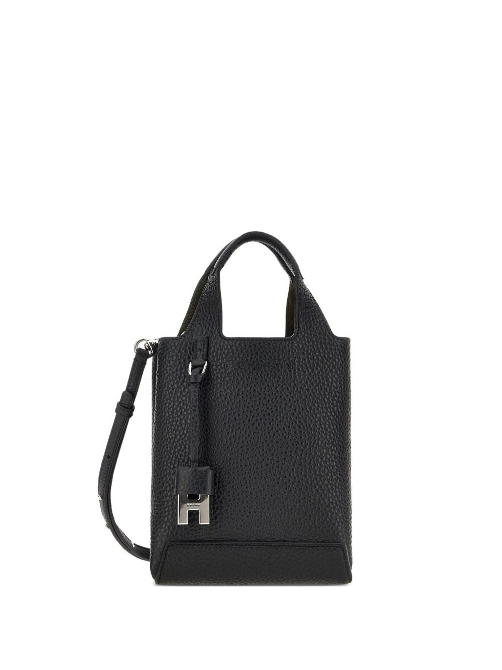 Hogan Mini Black Shopping Bag