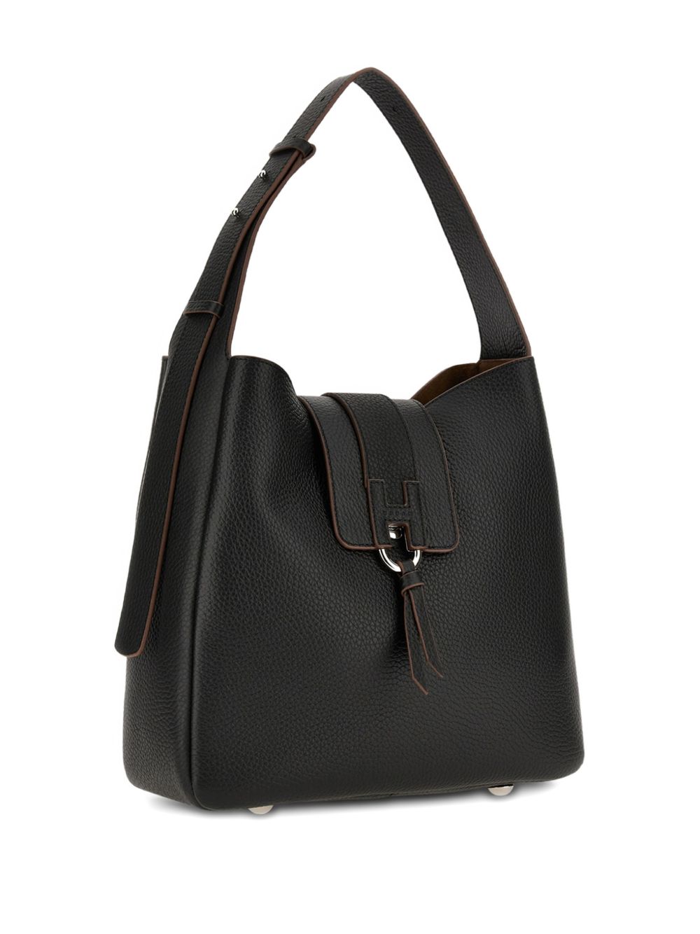 Hogan Trend Black Hobo Bag