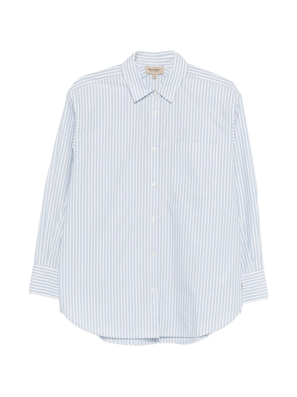 Woolrich Shirts Clear Blue