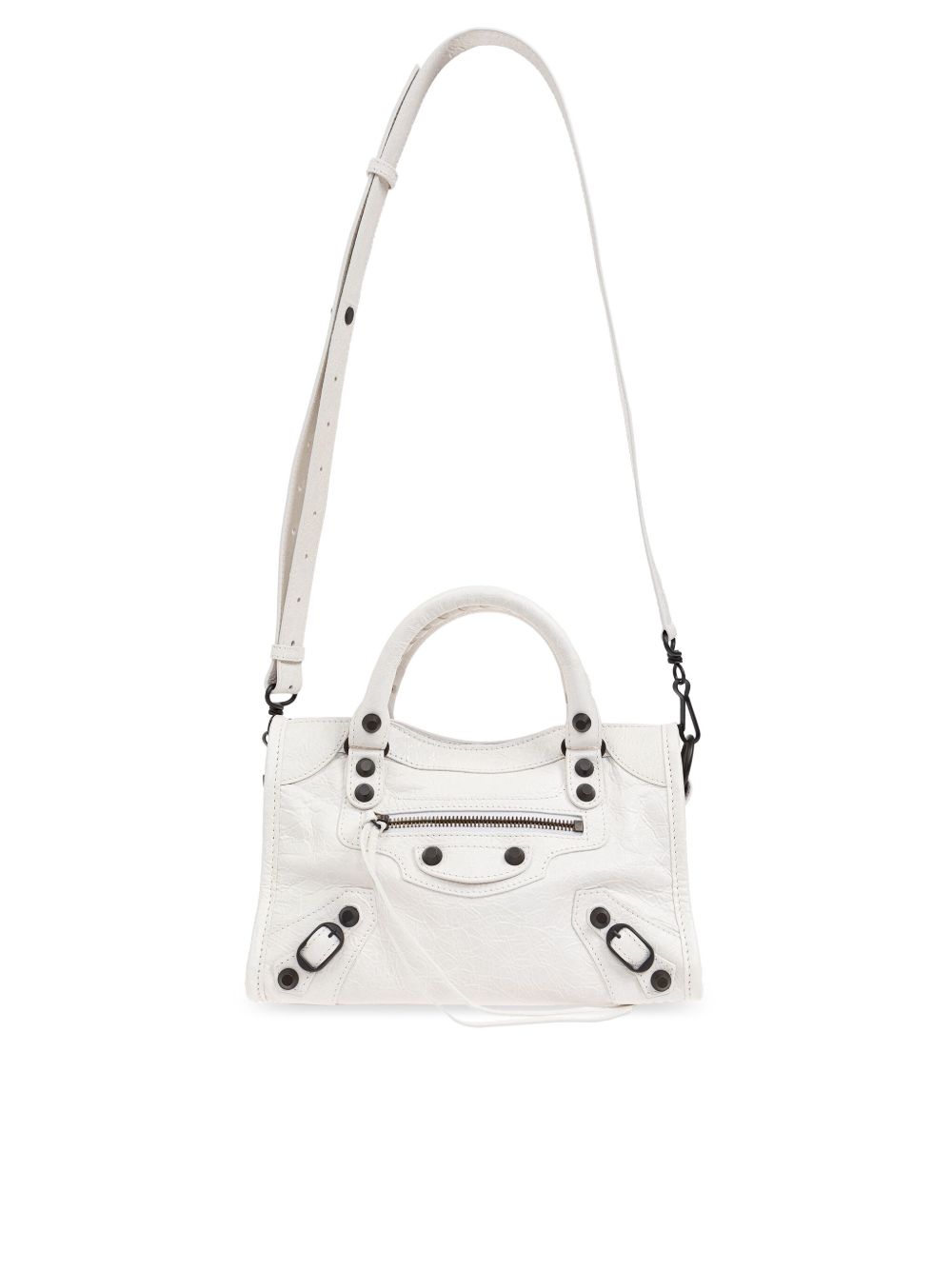 Balenciaga Le City Bag Mini In Optic White