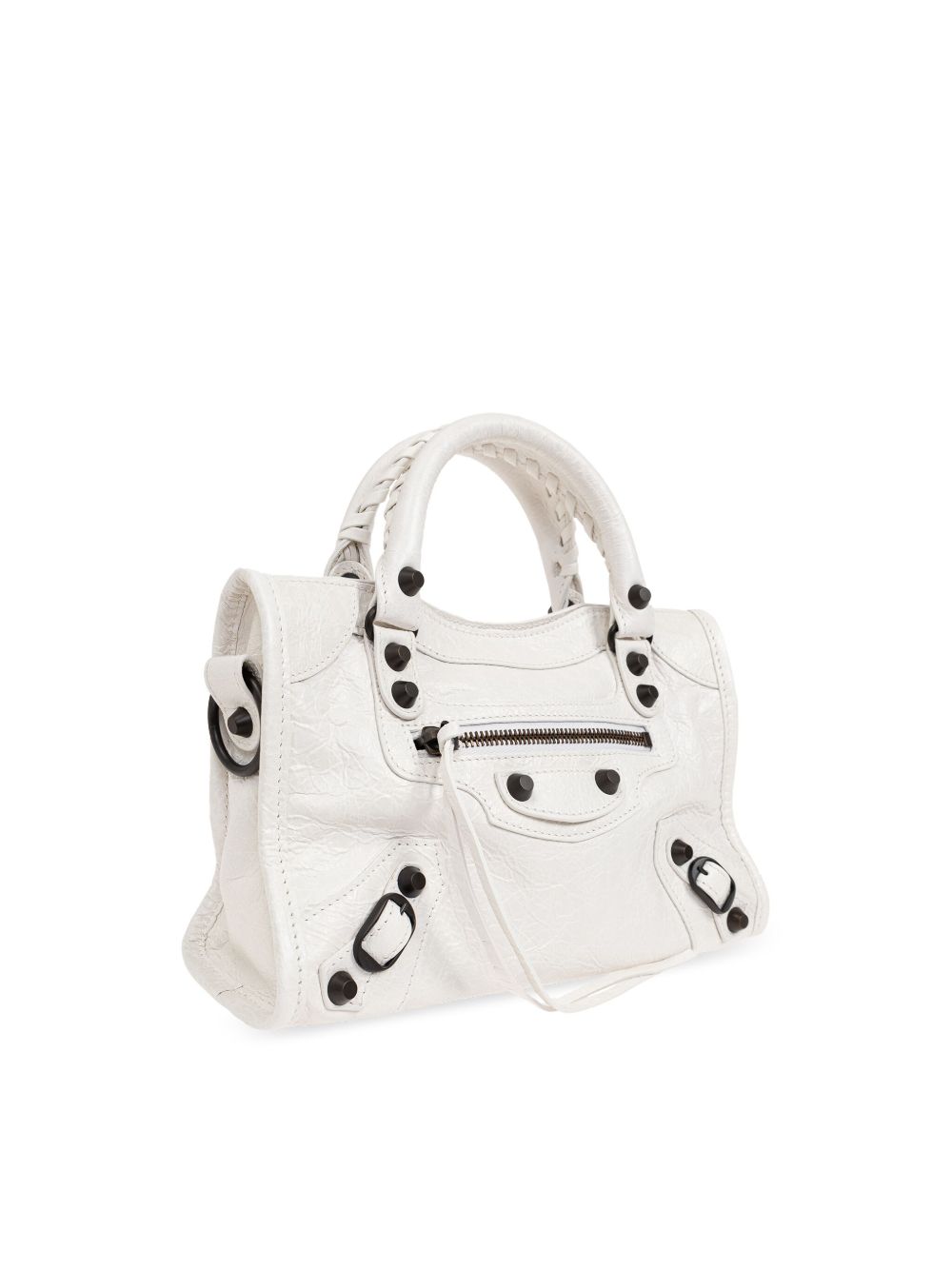 Balenciaga Le City Bag Mini In Optic White