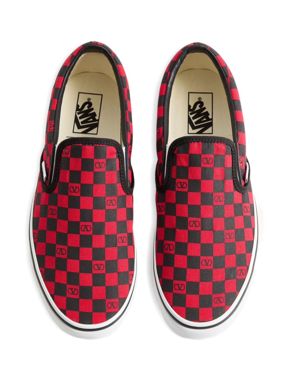Valentino Garavani X Vans Classic Slip-On Checkerboard Shoes