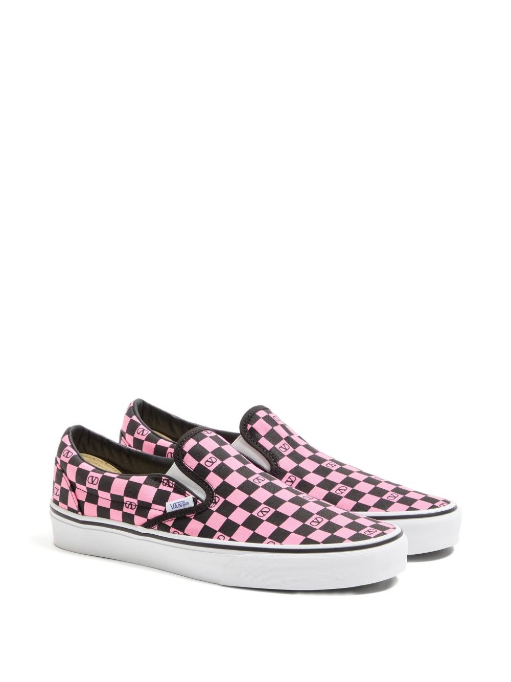 Valentino Garavani X Vans Classic Slip-On Checkerboard Shoes