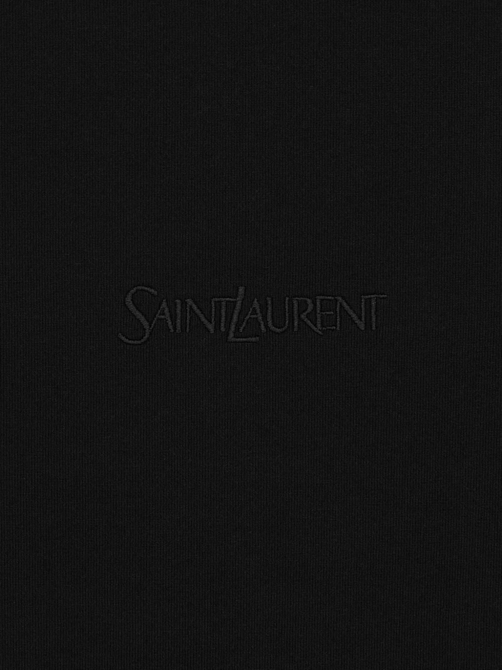 Saint Laurent T-shirts and Polos Black