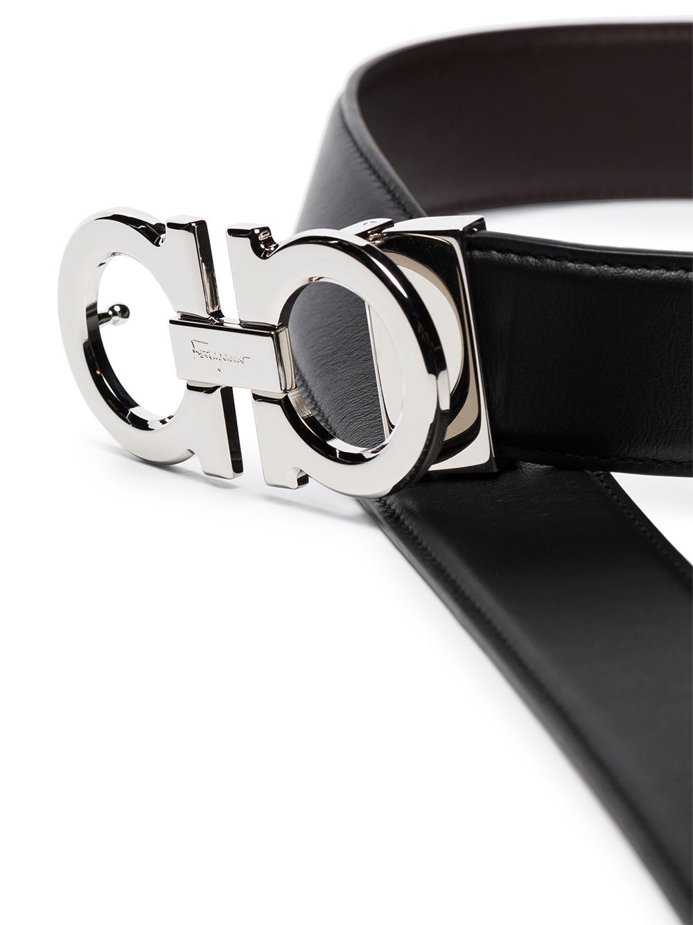 Ferragamo Reversible And Adjustable Gancini Belt