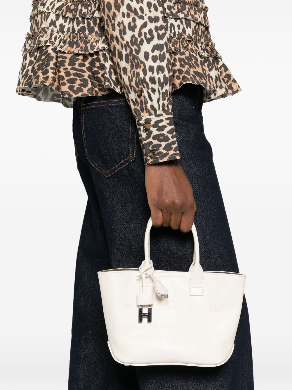 Hogan Address Shopping Bag Mini