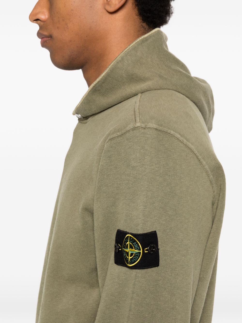 Stone Island Sweaters Green