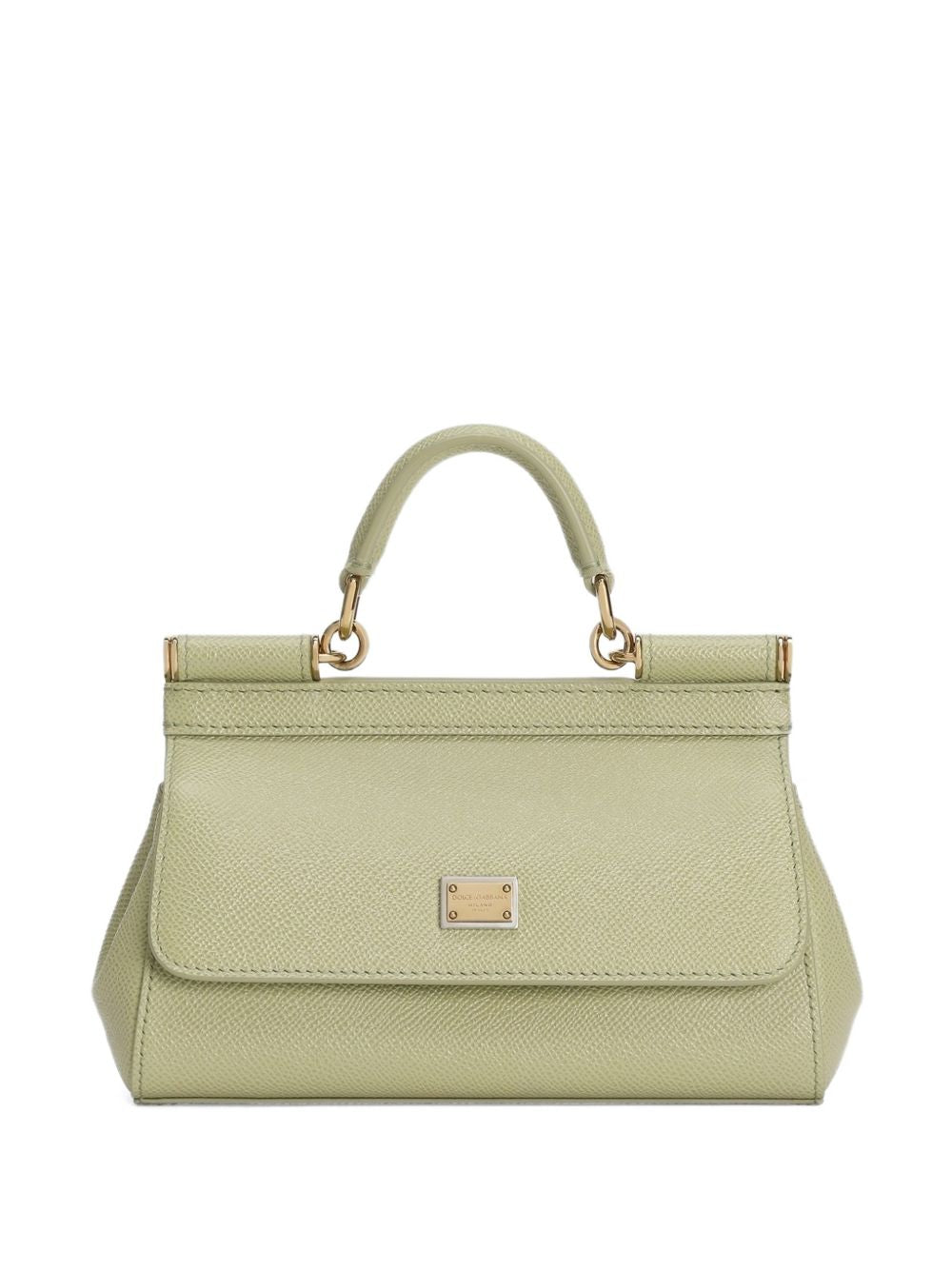 Dolce & Gabbana Sicily Small Handbag In Dauphine Calfskin