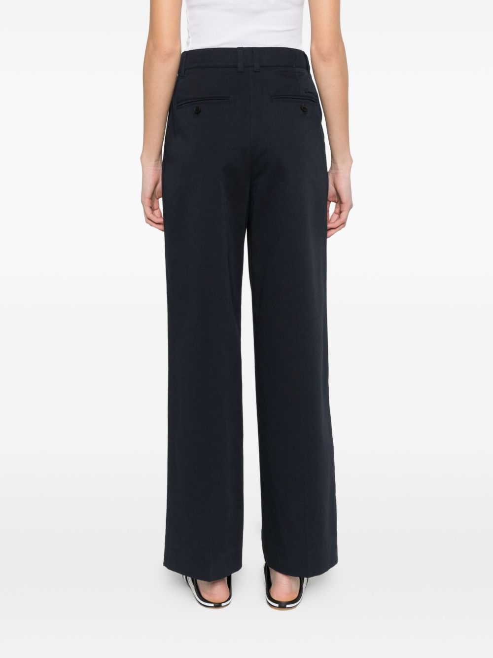 DUNST Trousers Blue