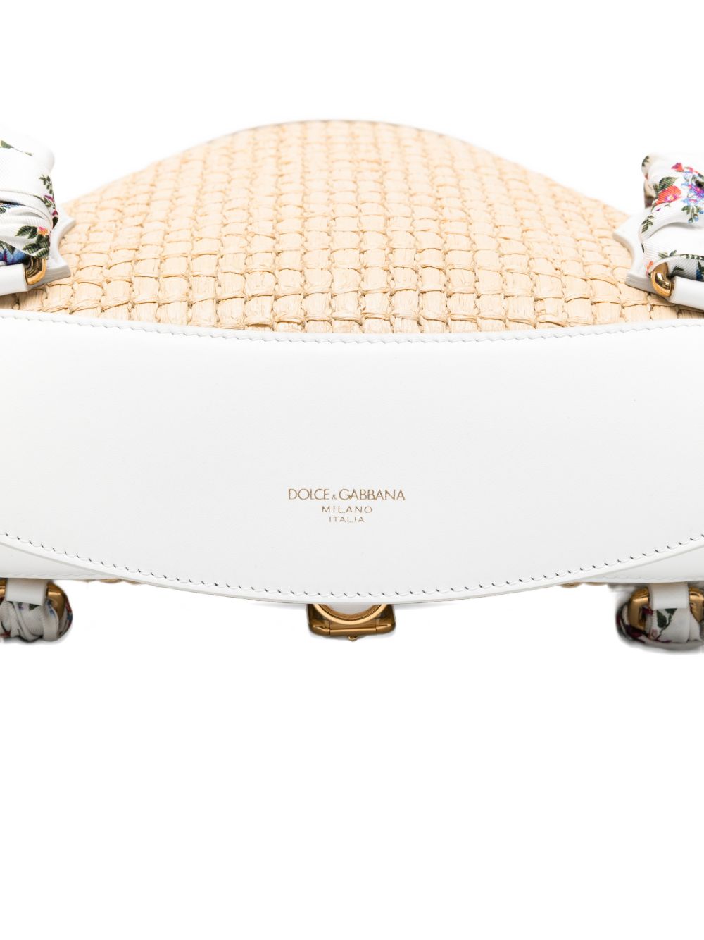 Dolce & Gabbana Floral-Handle Tote Bag