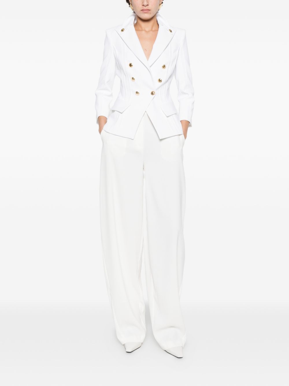 Elisabetta Franchi Trousers Ivory