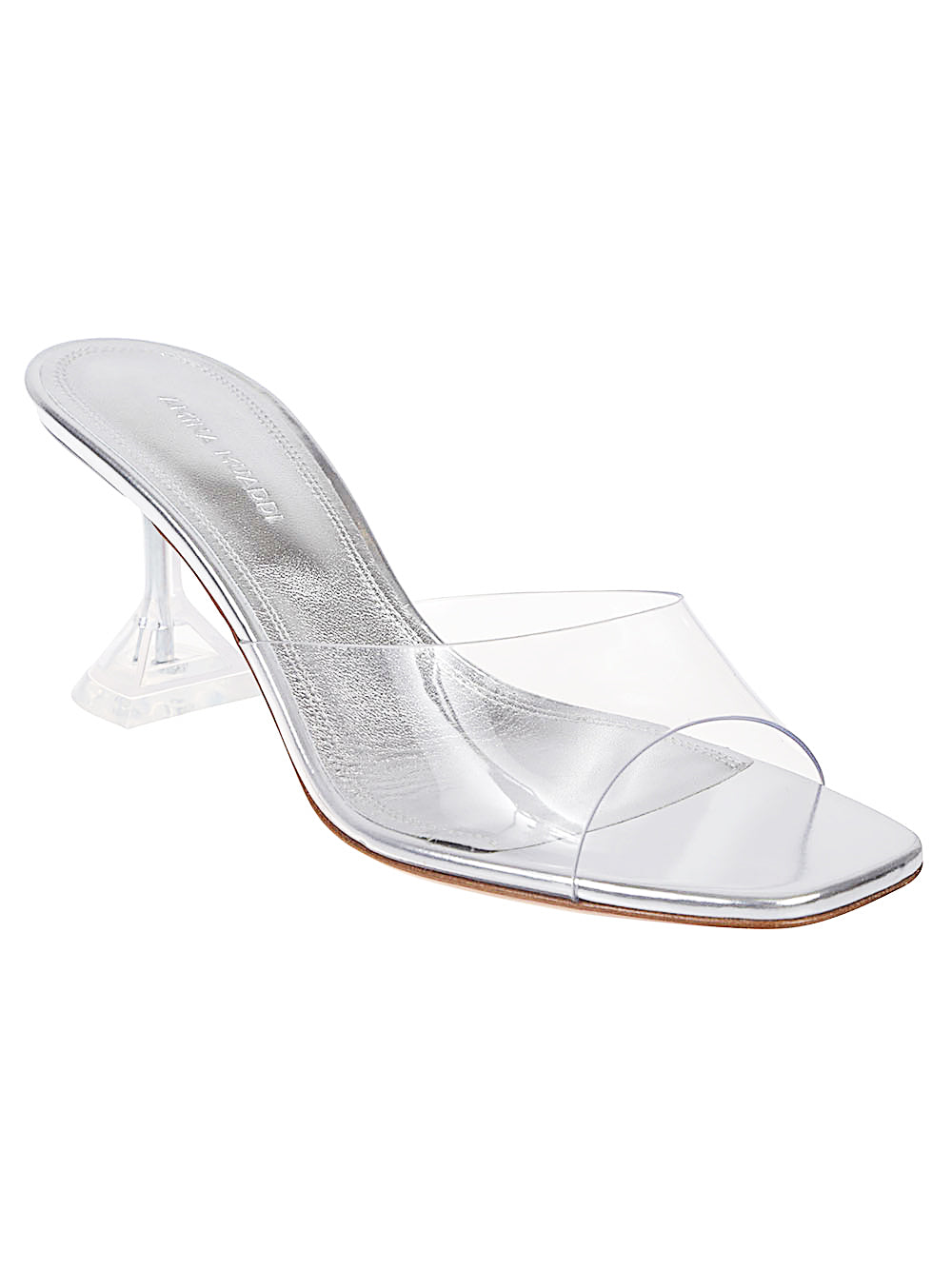 Amina Muaddi Lupita Glass Slipper