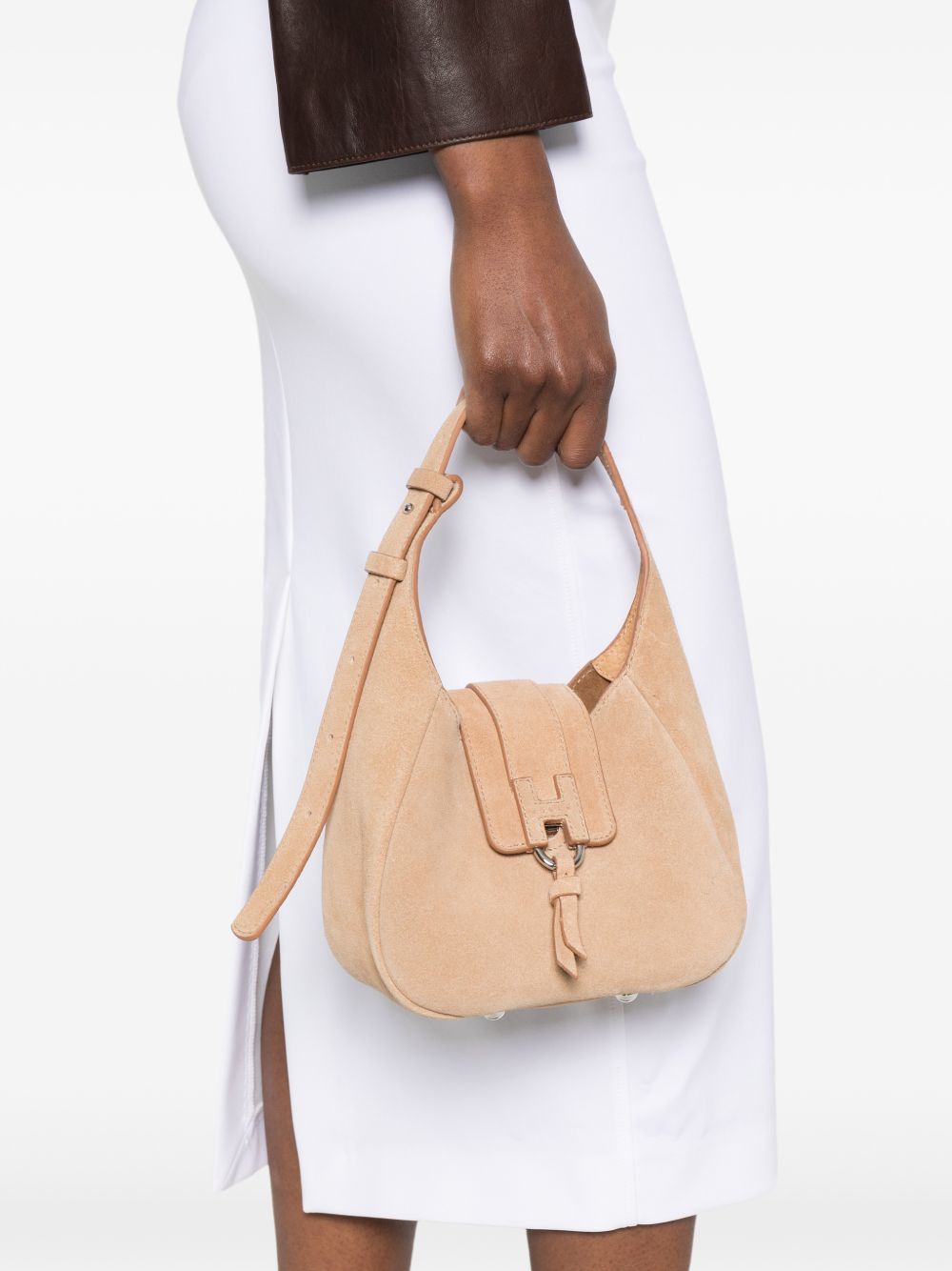 Hogan Trend Beige Hobo Bag