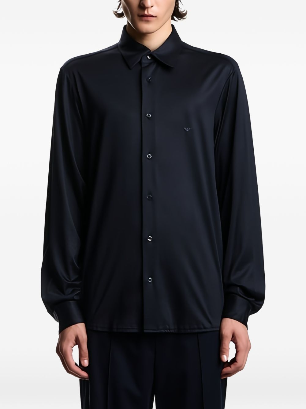 Emporio Armani Shirts Blue