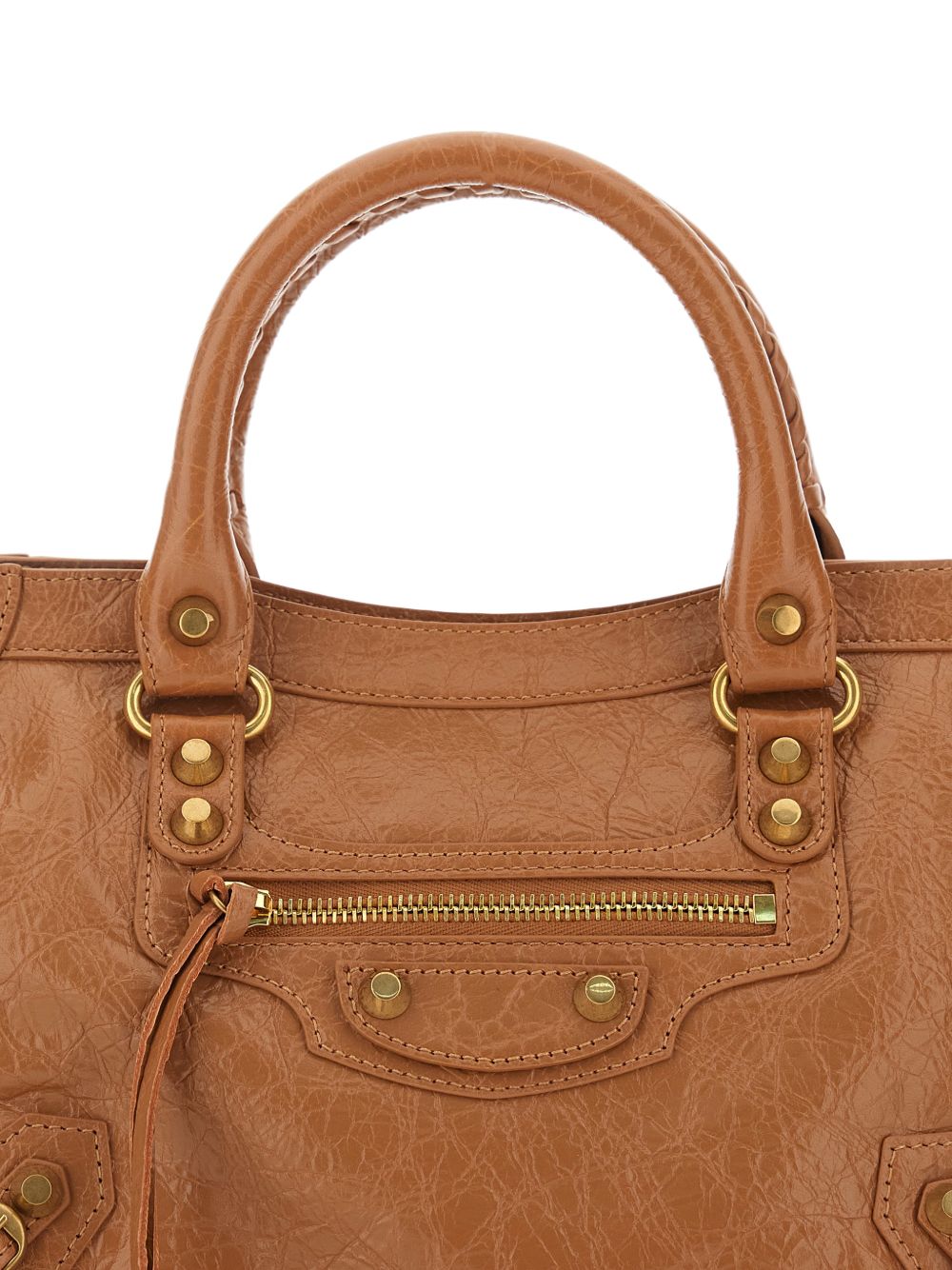 Balenciaga Le City Small Women'S Camel Bag