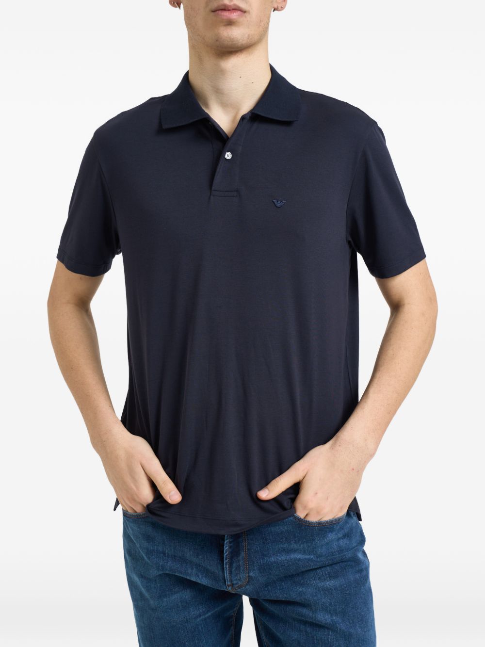 Emporio Armani T-shirts and Polos Blue