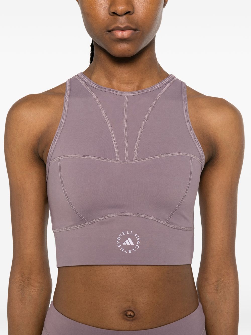Adidas By Stella McCartney Top Lilac