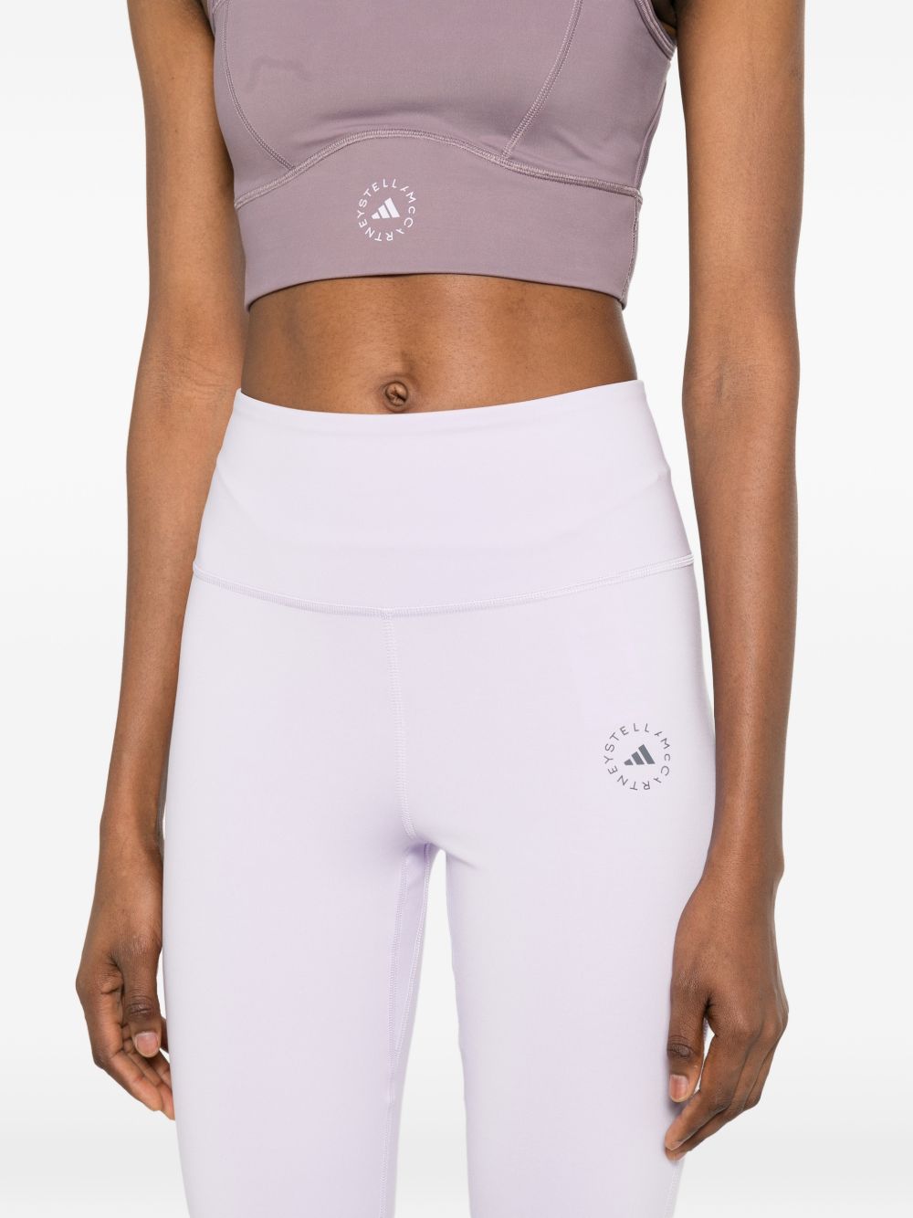 Adidas By Stella McCartney Trousers Lilac