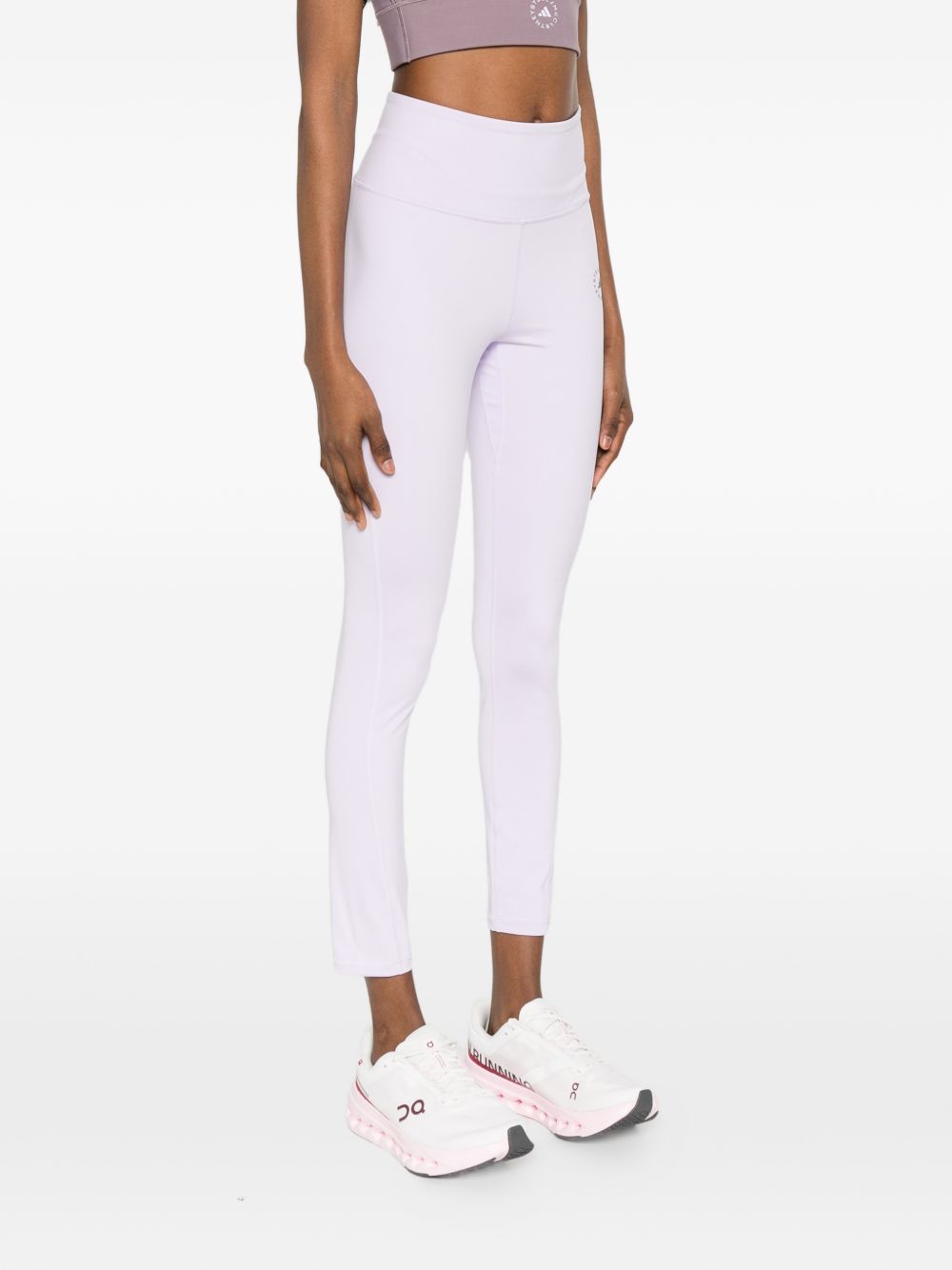 Adidas By Stella McCartney Trousers Lilac
