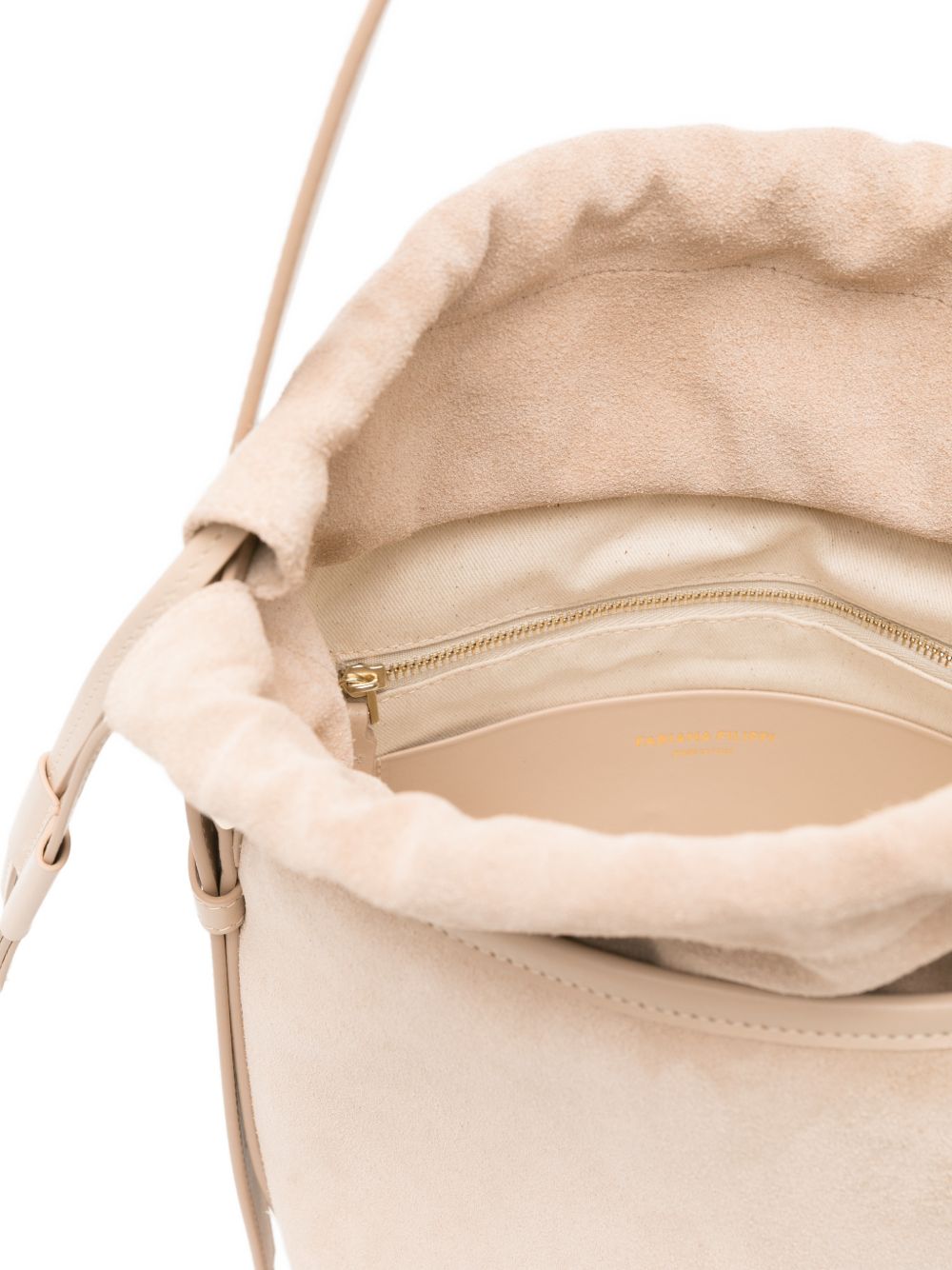 Fabiana Filippi Suede And Leather Bucket Bag