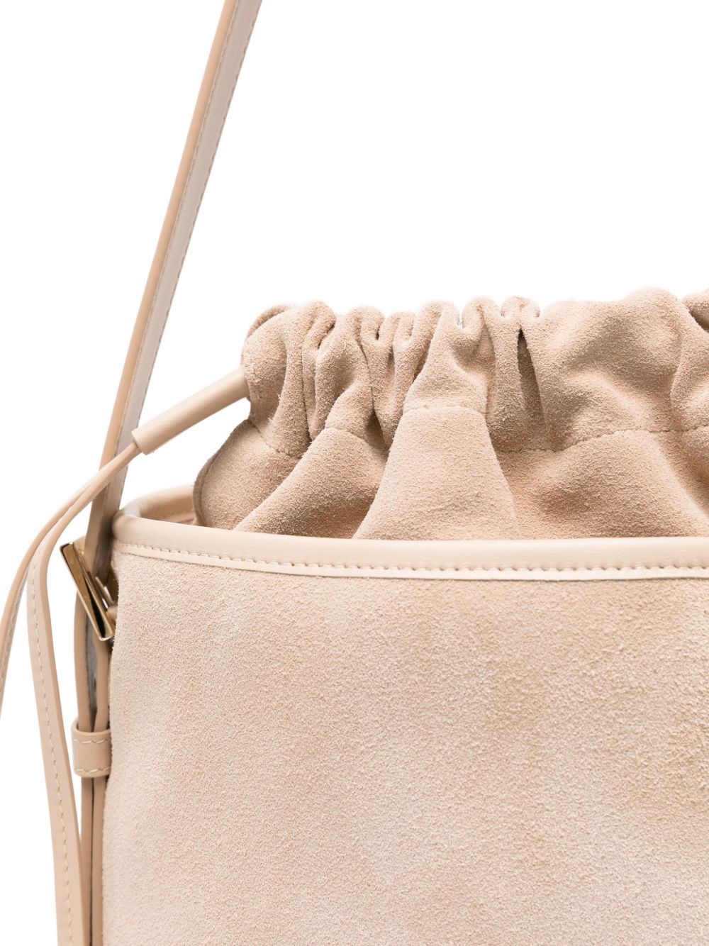 Fabiana Filippi Suede And Leather Bucket Bag