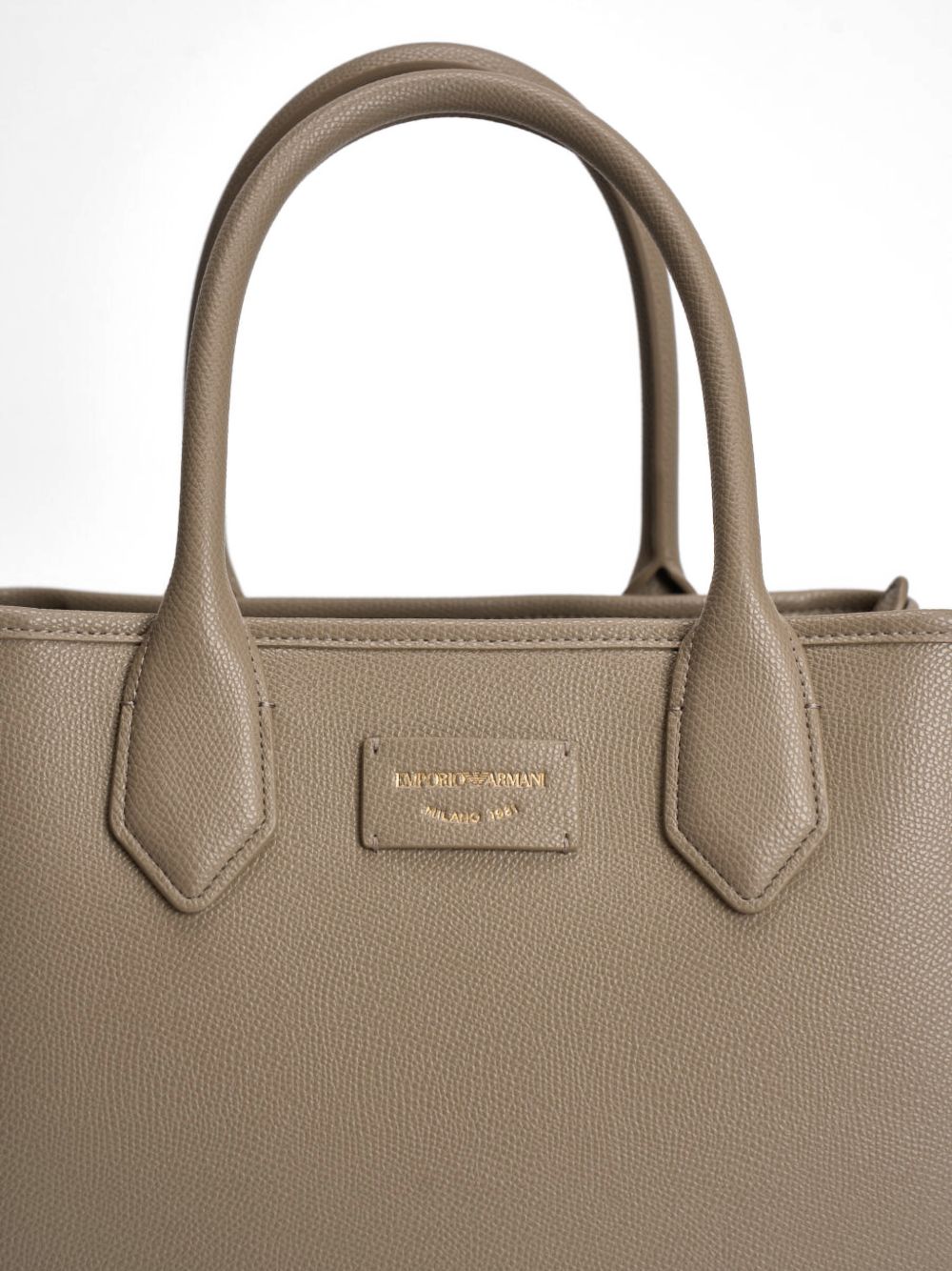 Emporio Armani Medium Finish Palmellato Shopper Bag