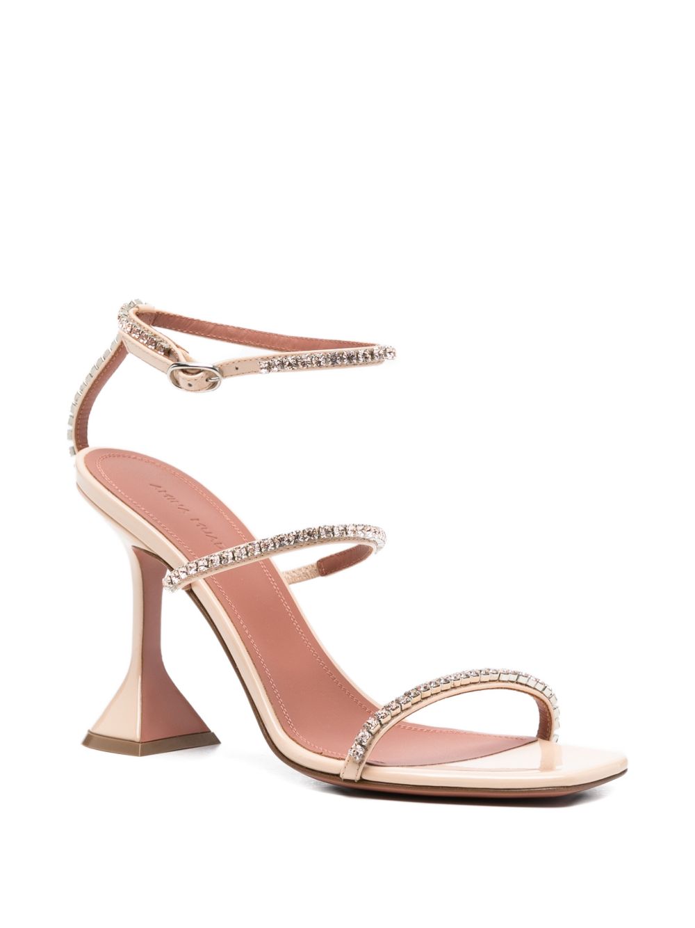 Amina Muaddi Gilda heel sandals