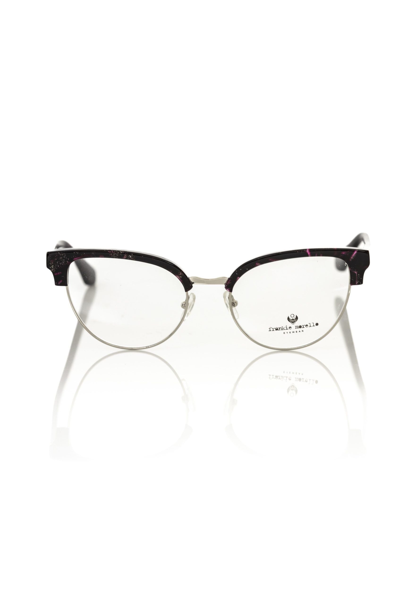 Frankie Morello Burgundy Metallic Women Frame