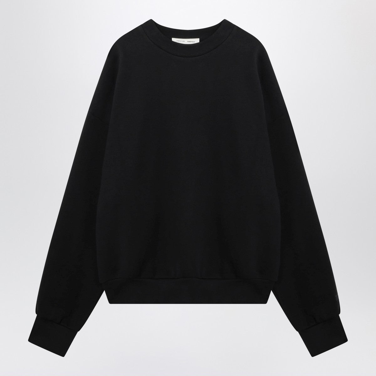 Fear of God Essentials Fear of God Essentials Black washed crewneck sweatshirt
