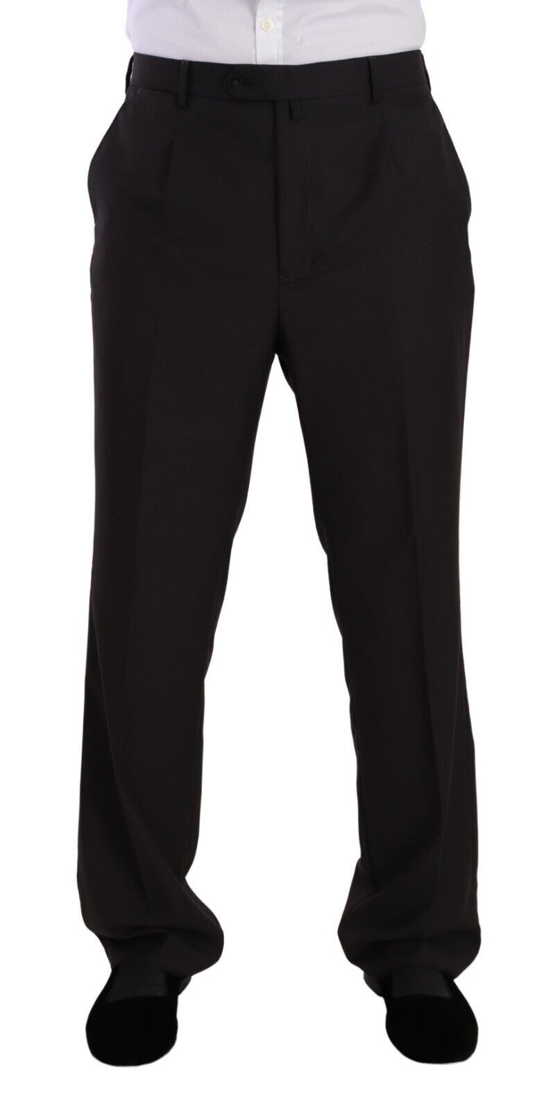 بدلة رسمية من البوليستر الرمادي بصدر واحد من دومينيكو تاجلينتي