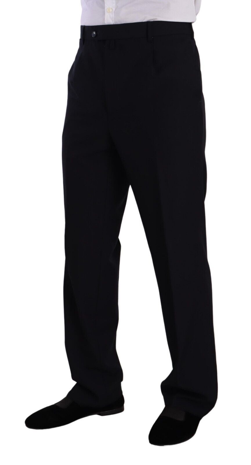 بدلة رسمية من البوليستر الأزرق بصدر واحد من دومينيكو تاجلينتي