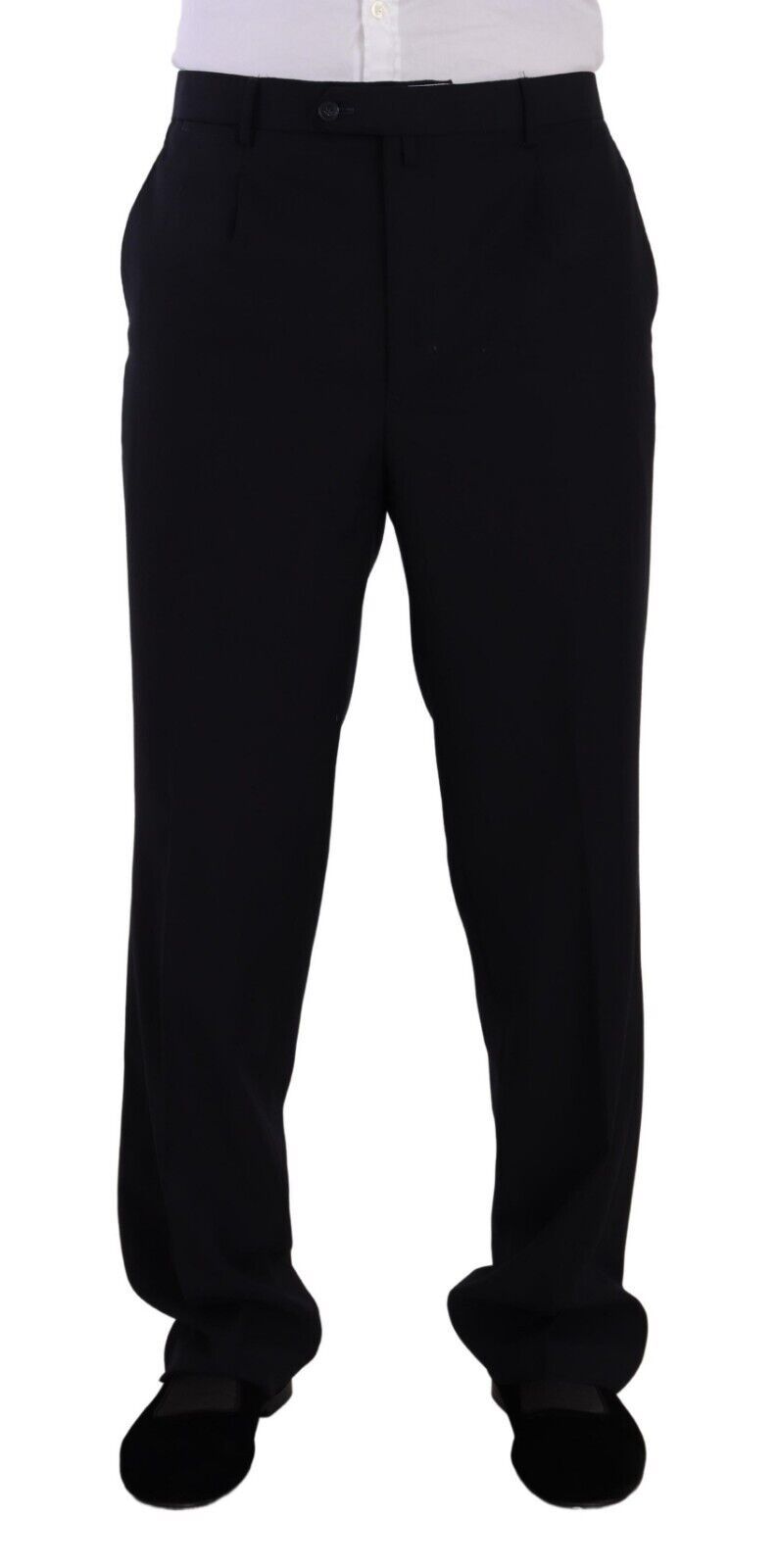 بدلة رسمية من البوليستر الأزرق بصدر واحد من دومينيكو تاجلينتي