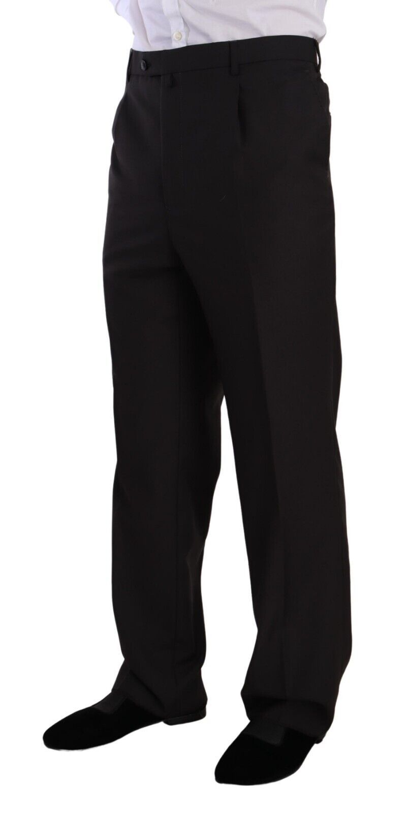 بدلة رسمية من البوليستر الرمادي بصدر واحد من دومينيكو تاجلينتي